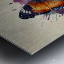 Leonardo Lightning XL Water color style for butte Metal print