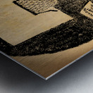 1922 basketball art remix  Metal print