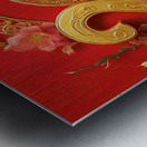 Happy Chinese New Year  Metal print