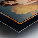 The Goddess Velatia Bearer Of The Waters Of Beauty Youth And Eternal Life Mesmerizing AI Concept Art by Xzendor7 Metal print