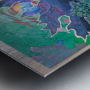 maple moonset Metal print