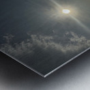 Sunny lake Metal print