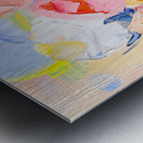 Roses Abstract Bouquet Metal print