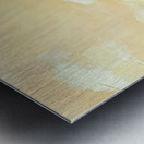 Simple Pastel Seascape Metal print