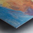 Landscape in Warm Neutral Tones Metal print