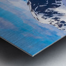 Exit Glacier Hike Metal print