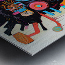 Afro Futurist Vision 29H8N 60 Metal print