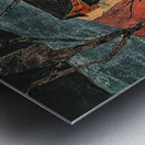 Autumn Farm Abstraction H92N5B 47 Metal print