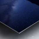 Starry Mountainscape Metal print