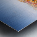 Beijing Forbidden City Skyline Square Metal print