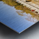 Beihai Park and the White Pagoda Beijing Metal print