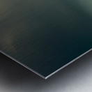  Illuminated Ship in the Storm Metal print