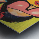 Chromatic Gaze Y2K 9H3N 48 Metal print