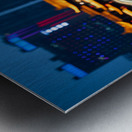 Chinese Lanterns at River Scene at Chengdu Metal print