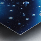 Bright sky Metal print