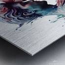 Passionate Flow: A Fusion of Love and Art Metal print