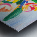 Bright Tulips Metal print