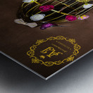 La cage aux oiseaux  1 Metal print