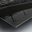 Hesitate Metal print