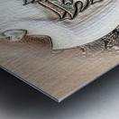 Art   Shabat Shalom CHOCOLATE AA Impression metal