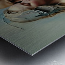 Lifelike Vision: A Love Beyond the Canvas Metal print