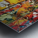 Side of the Barn in the Fall Impression metal