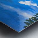 Sunny Summer Day in the Cascade Mountains Metal print