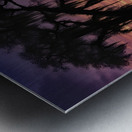 FISHING ON THE BAYOU Metal print