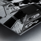   Eveyday Lifes Moments- The Escalator                                                                                       Metal print