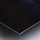 A shock in the dark Metal print