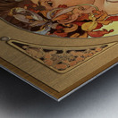 Fruit by Alphonse Mucha Metal print