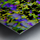   Abstract Vibrant Crocuses                                                    Metal print