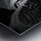 Scenes from the Trail- Resting  Metal print