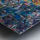 Time and Its Reverse Metal print