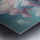 Whimsical Cloudscape - Ethereal Landscape Ar Metal print