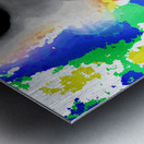  Abstract Bokeh Spheres                                                                                                                 Metal print