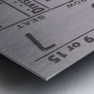 Vintage Detroit Tigers Upper Deck Ticket Art Metal print