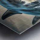 GREAT WHITE VAMPIRE  Metal print