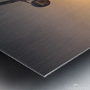 High Roller Las Vegas Sunset Pod Metal print