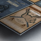 Hunting club. a Metal print