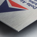 1983 Delta Airlines Cincinnati Reds Ad Metal print