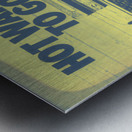 1979 Nike Hot Waffles to Go Ad Metal print