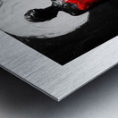 Inferno Grace – Red in Motion Metal print