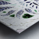 Abstract Lion Metal print