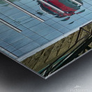 Reflections of the Calgary Tower Metal print