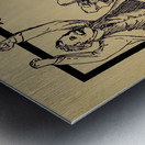 Purdue Crowd Cheering by Nellie Kessler Metal print