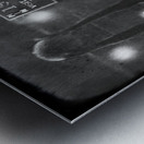 1960s Houston Cougar Slam Metal print