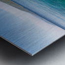 Scenic rock formations in a beautiful bay at the Adriatic Sea on the island of Losinj in Croatia Metal print