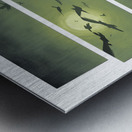 CRISS CROSS Metal print