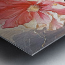 Hollyhocks are So Beautiful Metal print